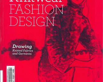 Knitwear Fashion Design Knitting Book by Maite Lafuente -Ex-Library