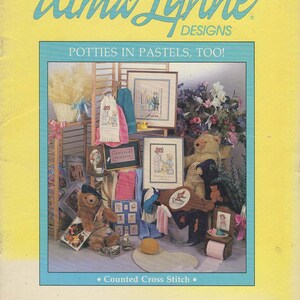 Potties in Pastels, Too! Cross Stitch Book -- Alma Lynne -- ALX-52