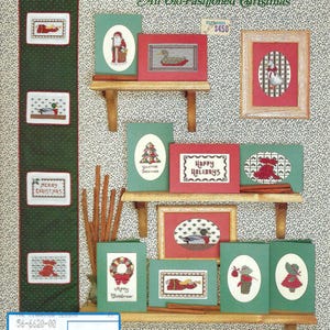 The Cinnamon Season An Old-Fashioned Christmas Cross Stitch Book - Country Cross Stitch Book 23
