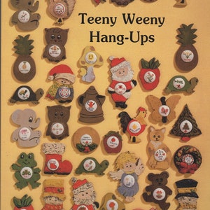 Książka do haftu krzyżykowego Teeny Weeny Hang-Ups autorstwa Aggie „J” Presents – Ulotka nr 8