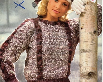Snowflake and crystal brunswick Knitting Book - VOL. 8510