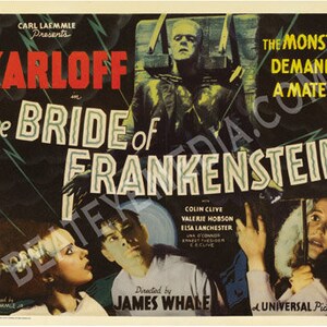 Braut FRANKENSTEIN,HORROR,MONSTER,Monster,Monster,Universal Horror,Halloween,Wolfman,Berühmte Monster,LugosiKarloff,Dracula,Tattoo,Tattoos