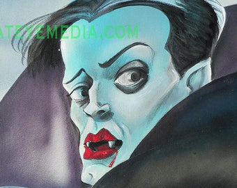 DRACULA,Original Art,COMICS,HORROR,monster,monsters,karloff,Horror,comic art,comic,comic book,Frankenstein,vampire,Lugosi,tattoo,Halloween