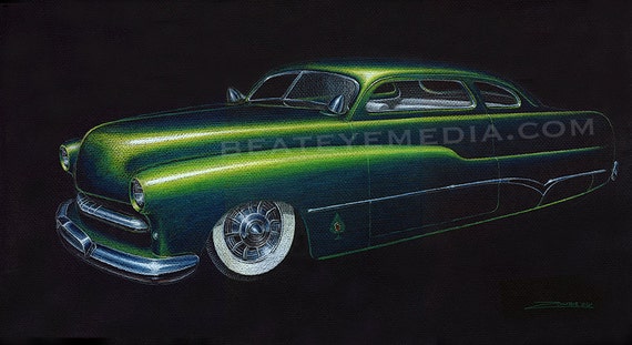 Zombie,hot Rod,merc,mercury,lowrider,harley,biker,weird Ohs,rat