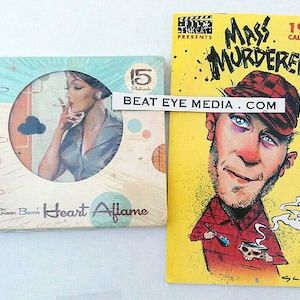 Glenn Barr,CARTOON,ART,CARTES POSTALES,Calendrier,Tueur en série,Juxtapoz,Rétro,Tiki,monstre,bande dessinée,bande dessinée,bande dessinée,Halloween,tatouage,Mark Ryden