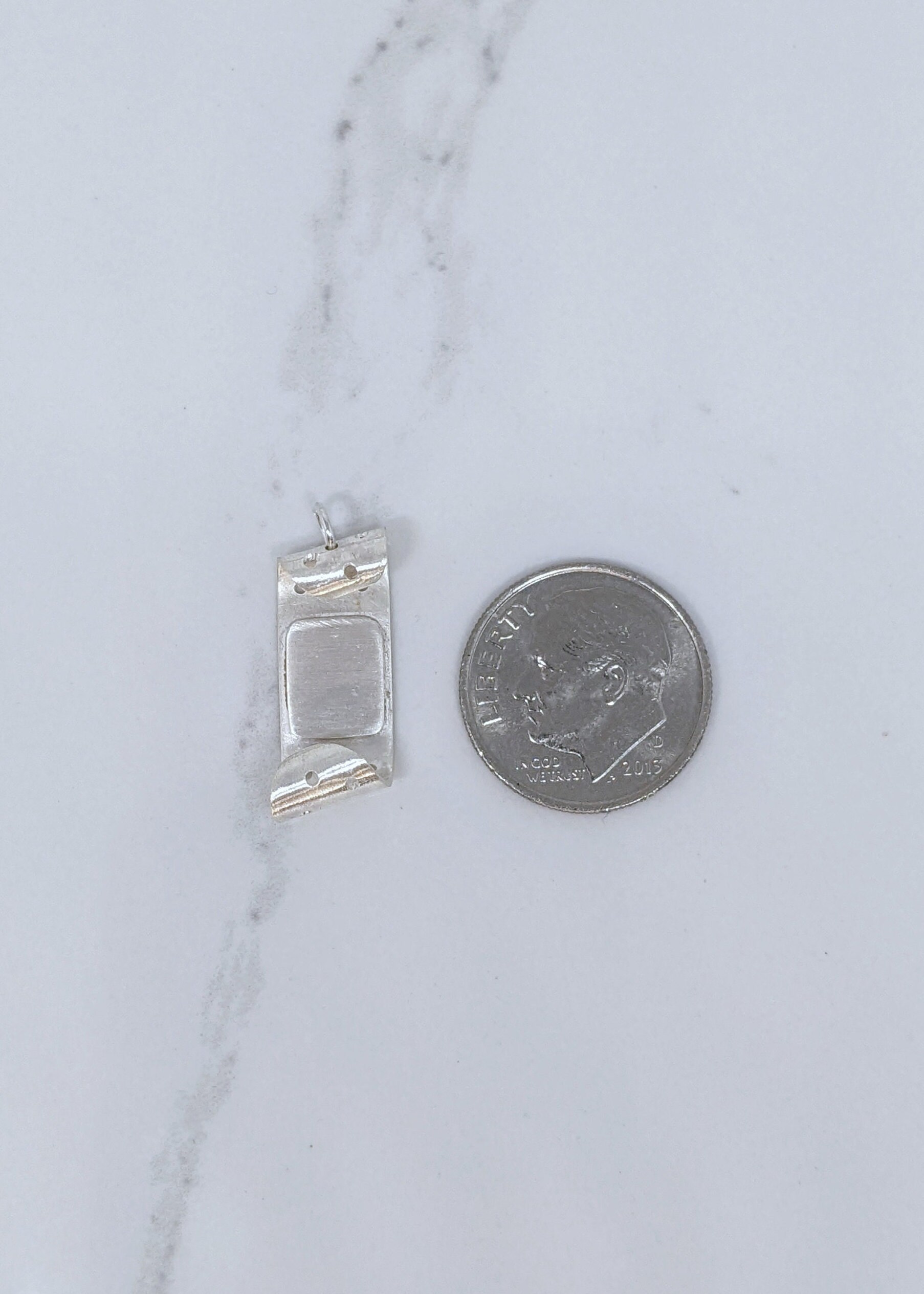 Silver Bend Bandage Necklace - Bandage Necklace - Bend Silver Bend Bandage Necklace - Bandage Necklace - Bend