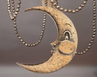 Johanna Parker Crescent Moon Wood Cutout