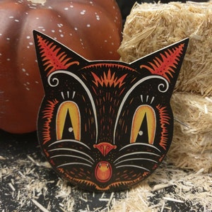 Johanna Parker Halloween Cat Wood Cutout image 6