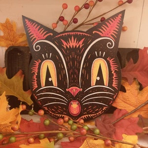 Johanna Parker Halloween Cat Wood Cutout image 3