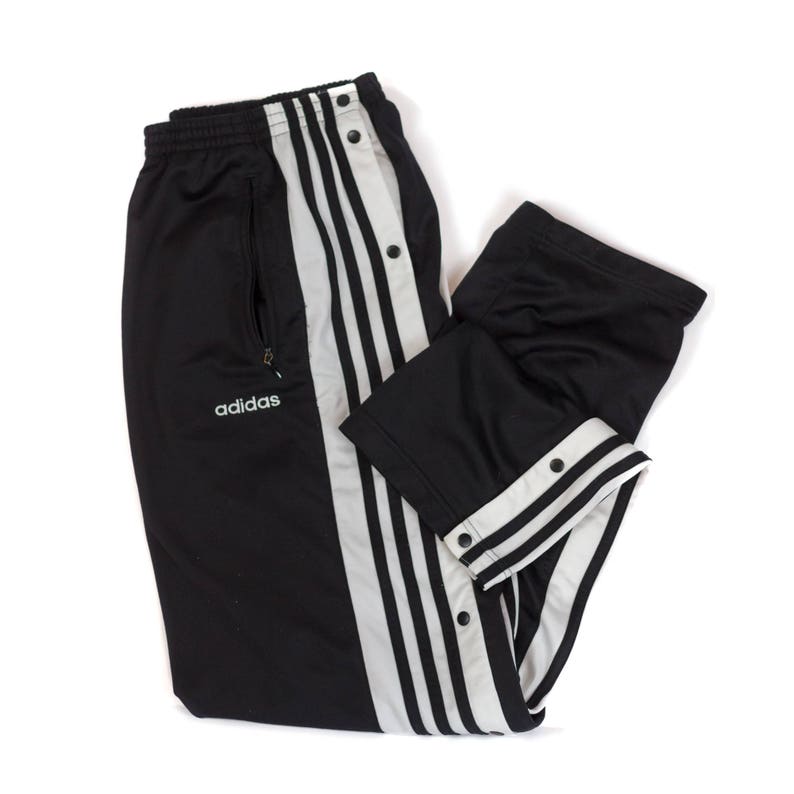 Snap track pants Black Snap track pants Black