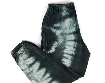 D’échappement taille - Jeans noir lavage acide - homme M