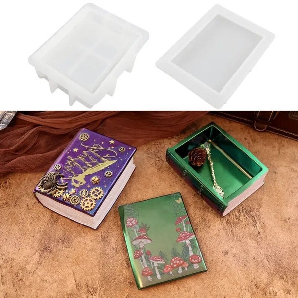 Book Box Silicone Resin Mold