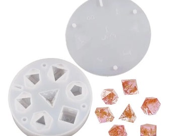 Dice Silicone Resin Mold