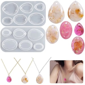 Waterdrop Silicone Resin Gemstone Mold