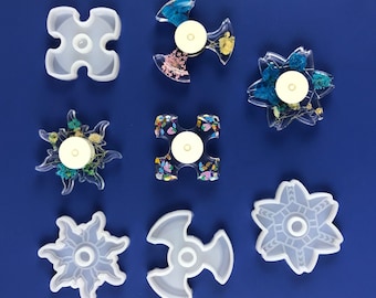 Fidgeting Resin Mold Kit With Hardware, Unique Mold