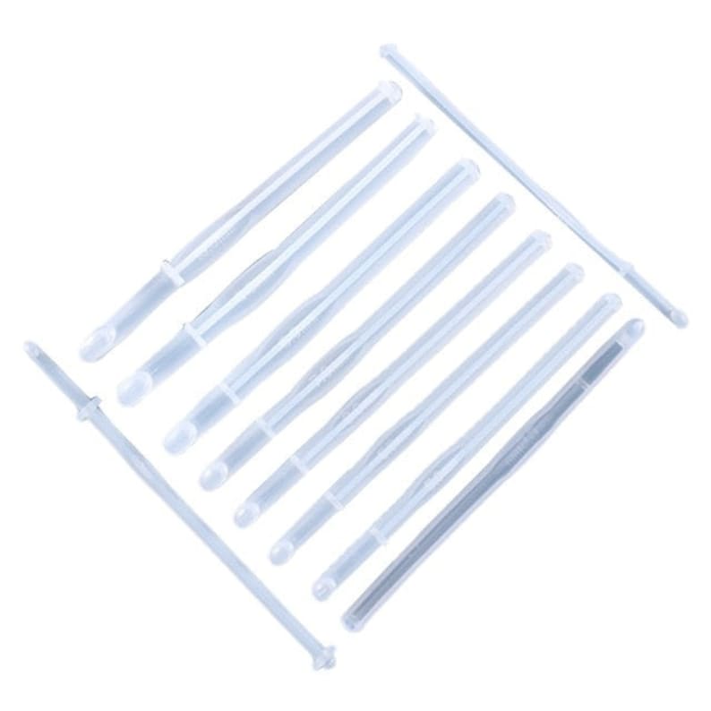 Crochet Hook Resin Mold Kit Unique Mold Etsy