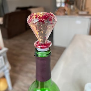Diamond Edge Silicone Resin Mold Wine Bottle Stopper