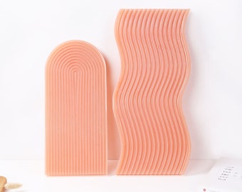 U Shaped Arch Tray Wave Silicone Resin Molds