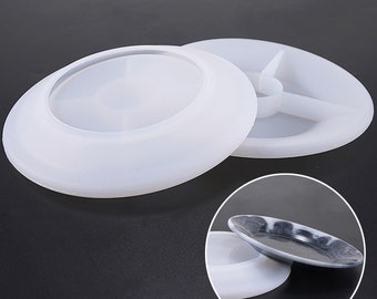 Round Dish Resin Silicone Mold Jewelry Tray Unique Mold
