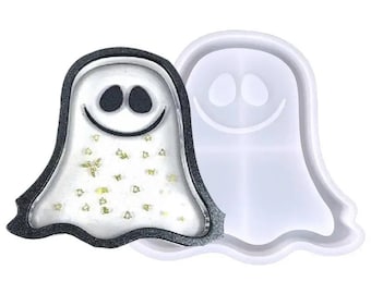 Ghost Silicone Resin Mold Dish Tray