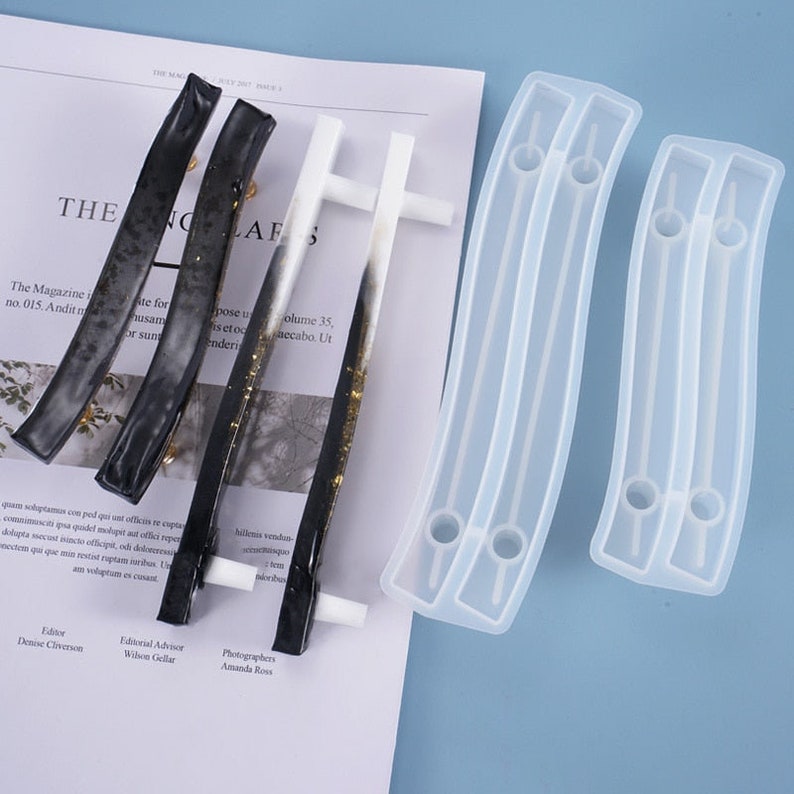 Resin Hardware Handle Mold for Tray