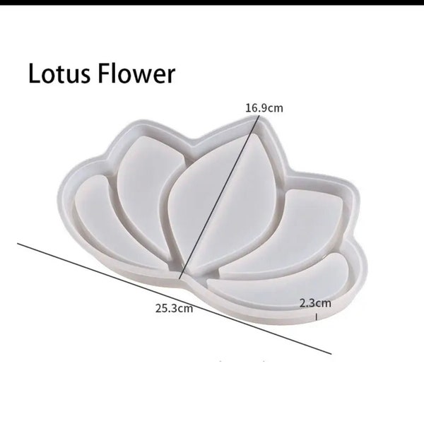 Moule en résine silicone Lotus Dish