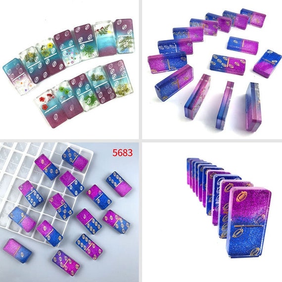 Resin Domino Molds Kit, Epoxy Resin Starter Kit for Beginners, dominoes,  epoxy resins, video recording