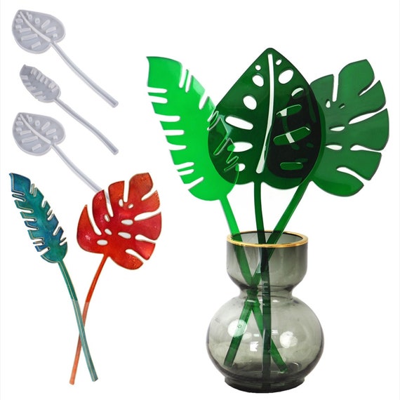 Wholesale DIY Monstera Leaf Hanging Coaster Silicone Molds 