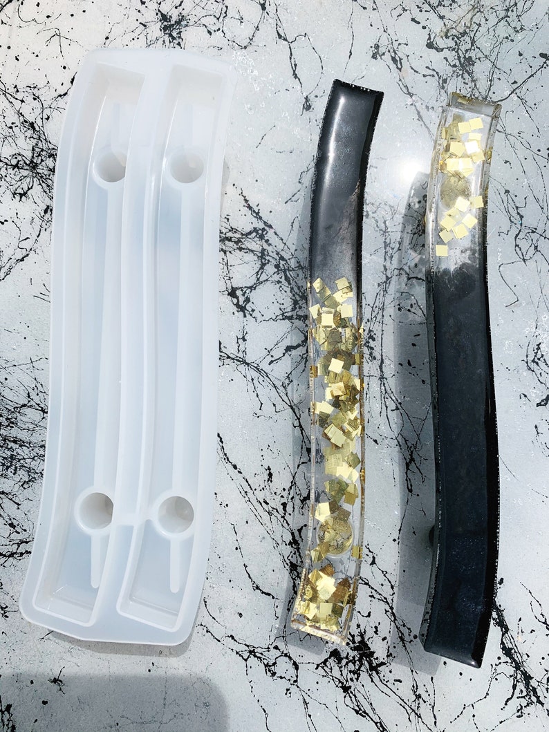 Resin Hardware Handle Mold for Tray