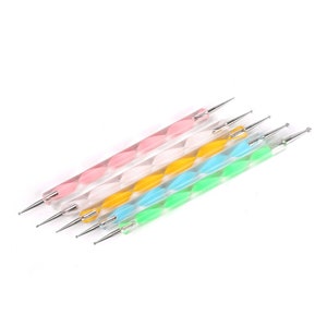 5Pcs New Kit Dotting Marbleizing Tool