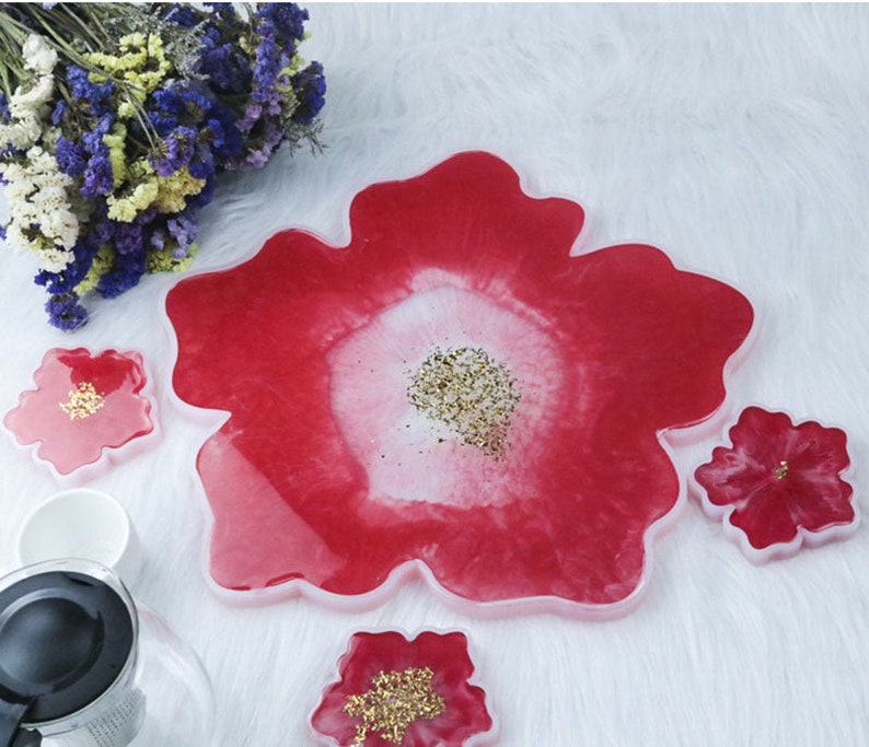 Large Flower Tray for Resin Etsy