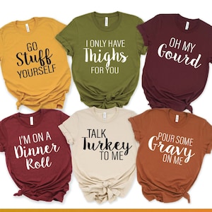 Cute Thanksgiving Dinner Dish Pun Design Files - Svg Png Jpg  family food Turkey Dressing Ham Sweet Potato Pie Macaroni & Cheese Humor Cute