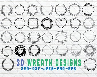 Download Wreath Svg Etsy