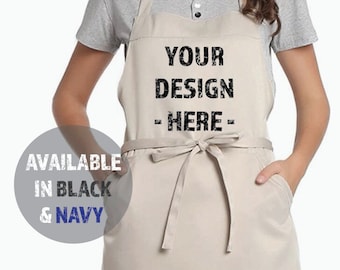 Personalized Apron: Custom Logo, Kitchen Chef Gift
