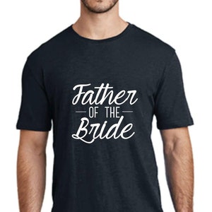 Father of the Bride Shirt Bride's Father Tshirt Mens Tee - Etsy