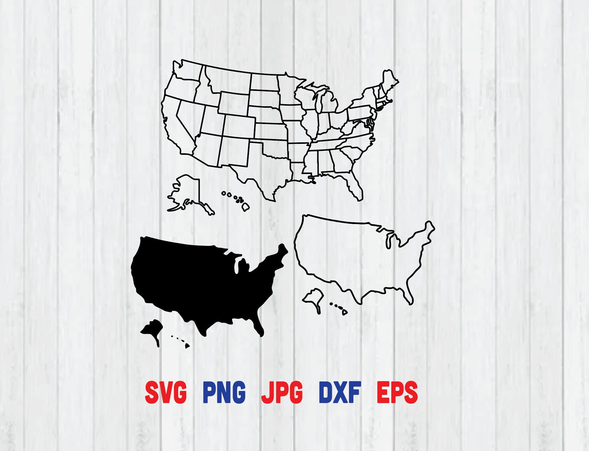 USA Map Svg United USA Country And States Map American Etsy Il Fullxfull.3355780956 3xyx 