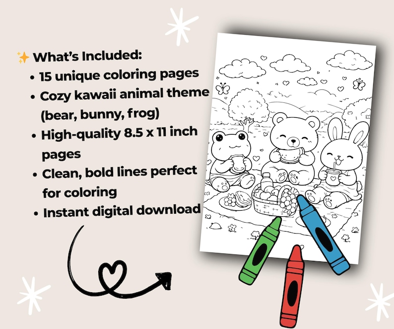 cozy coloring book
cute animal pages
kawaii coloring
kids coloring book
printable coloring
cozy kids activity
animal coloring book
relaxing coloring
cute coloring pages
kids printable fun
cozy activity kids
coloring book pdf
digital coloring