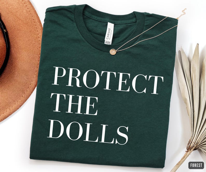 Protect The Dolls Feminist Tee: Gender Equality Bella Canvas Shirt Pride image 5