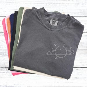 Saturn Space Shirt: Unisex Galaxy Tee for Astronomy Lovers