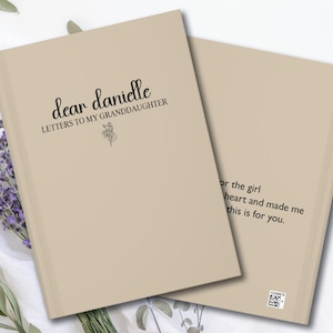 Diário personalizado com nome da flor do mês de nascimento, caderno de lembranças para chá de bebê, dia das mães, menina