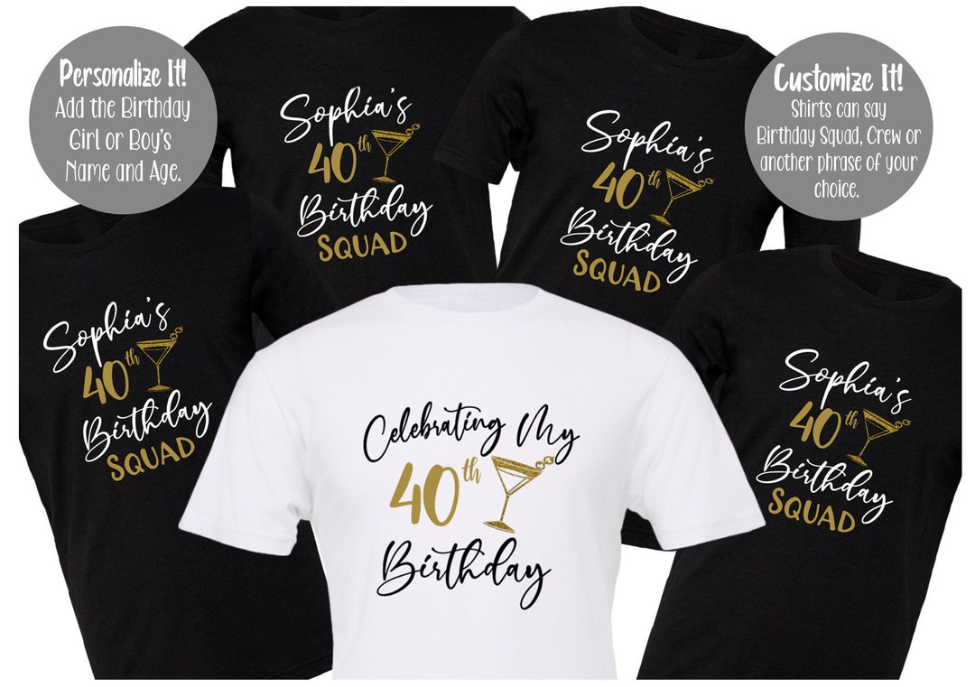 Custom Disney Family Birthday Shirts, Disney Birthday Squad Shirt