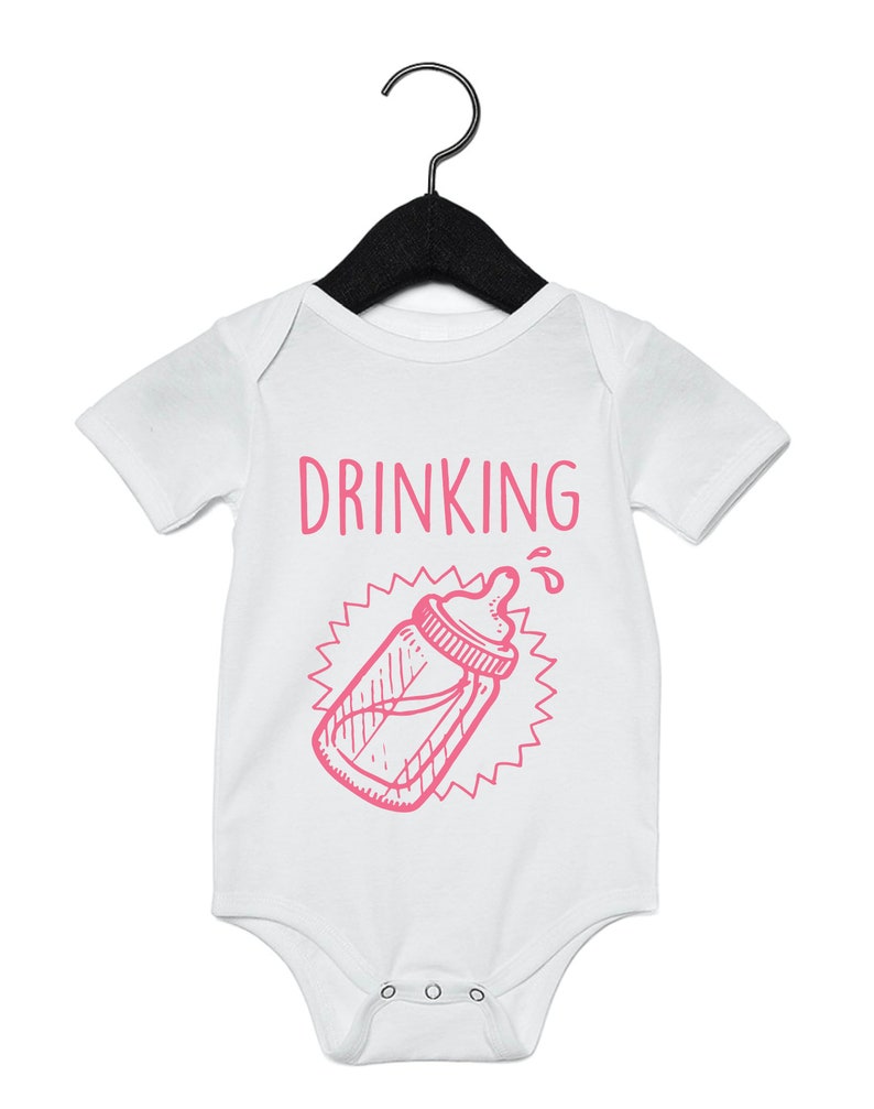 Drinking Buddies Baby Clothes Matching Jumpsuits Jumpers Twins Baby Babies Expecting Mother To Be Gift Cute Baby Shower Gift Toddler Child image 2