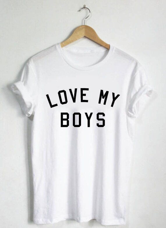 Love My Boys Mothers Day Mom T-Shirt Love My Boys Mothers Day Mom T-Shirt