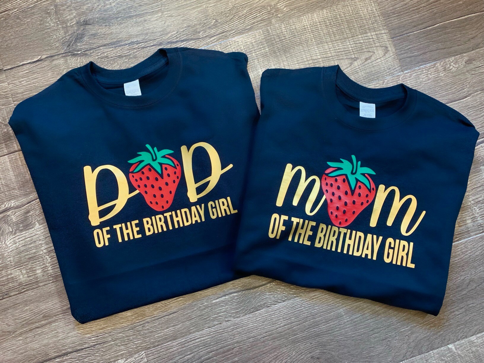 Matching Strawberry Tees Shirt Baby 1st 