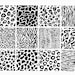 12 PACK Animal Print Svg Bundle Patterns of Leopard Print Svg Cow Print Svg Giraffe Print Svg Tiger Print Svg Zebra Print Cheetah Print Png 