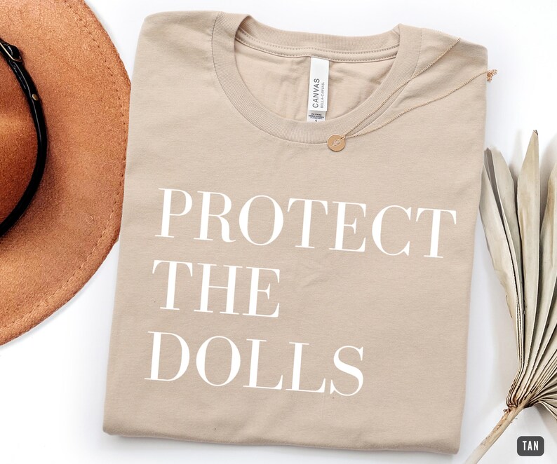 Protect The Dolls Feminist Tee: Gender Equality Bella Canvas Shirt Pride image 6