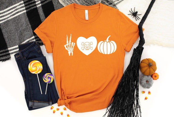 Peace love pumpkins shirt Clearance