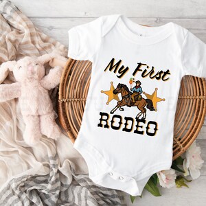 My First Rodeo Birthday Family Matching Shirts, Mama Daddy Tee 1st ...