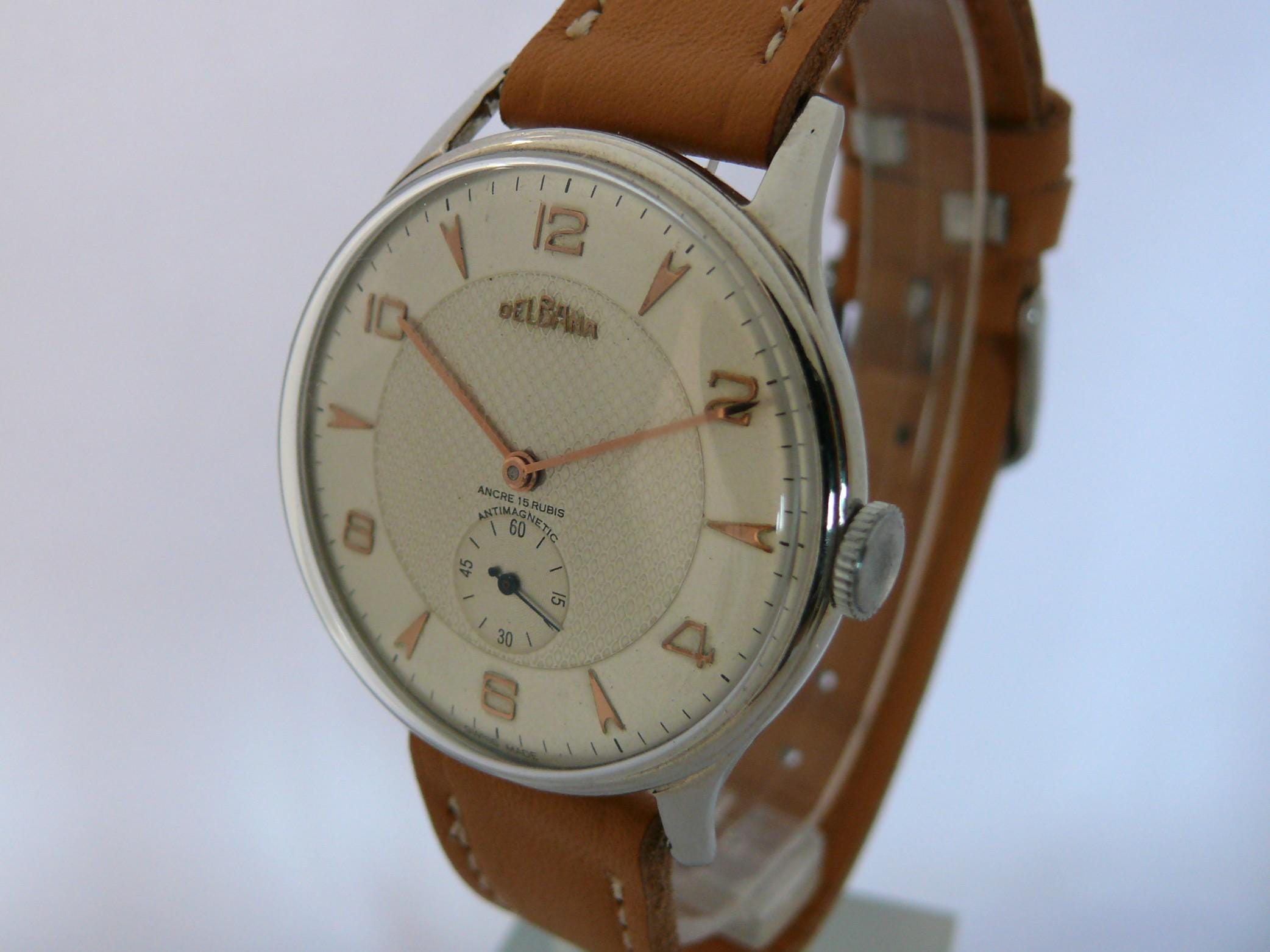 Delbana swiss watch - Etsy 日本
