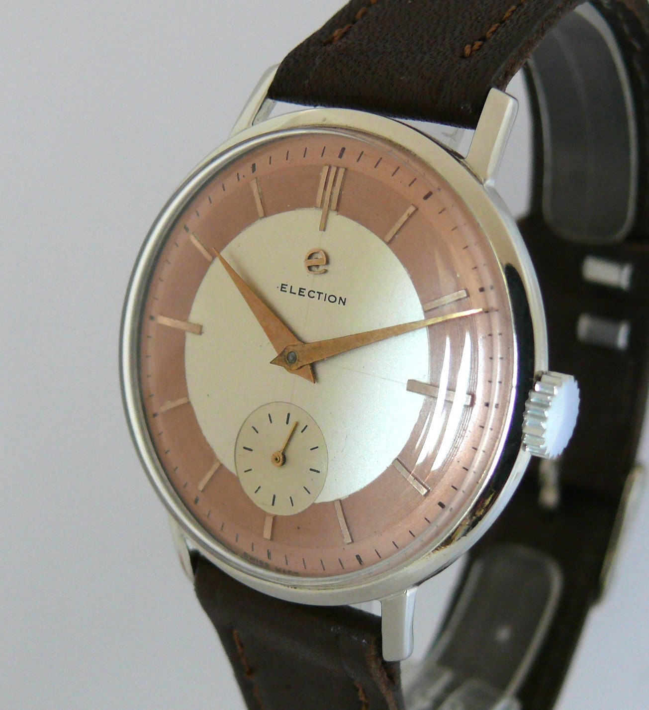 Vintage Elección Manual Viento Hombres Reloj de pulsera Reloj de